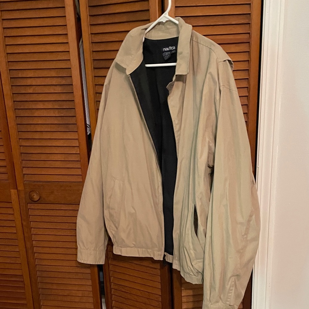 Nautica Men's Beige Lightweight Jacket